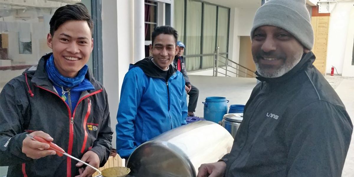 The Madhuban kitchen team